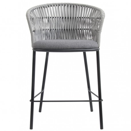 Стул полубарный haugen, темно-серый/светло-серый