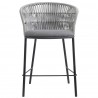 Стул полубарный haugen, темно-серый/светло-серый