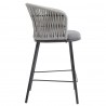 Стул полубарный haugen, темно-серый/светло-серый