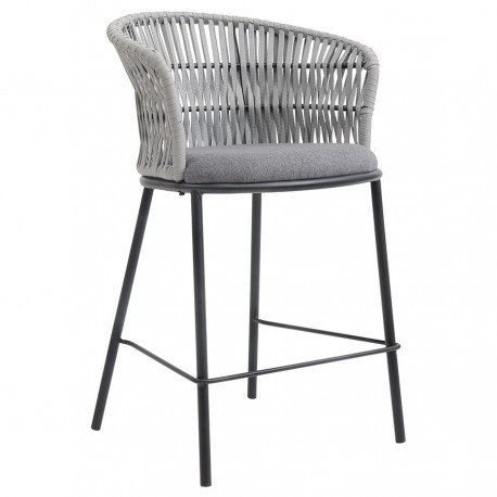 Стул полубарный haugen, темно-серый/светло-серый