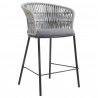 Стул полубарный haugen, темно-серый/светло-серый