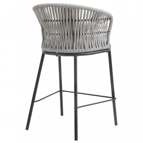 Стул полубарный haugen, темно-серый/светло-серый