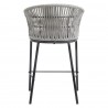 Стул полубарный haugen, темно-серый/светло-серый
