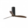 Матово-черный / деревянный потолочный вентилятор Tube Fan