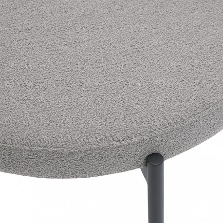 Стул loter, букле, темно-серый