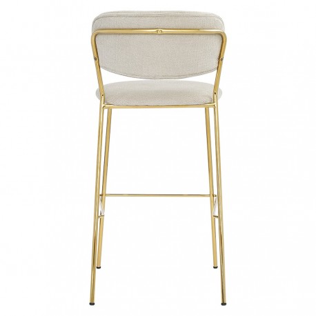 Стул барный eirill, шенилл, серый