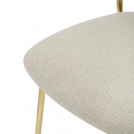 Стул полубарный eirill, шенилл, серый