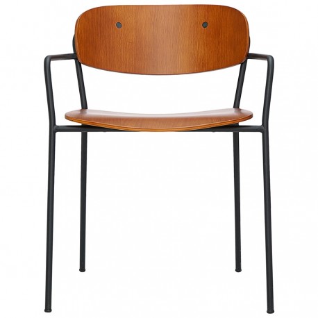 Стул с подлокотниками torfrid, орех