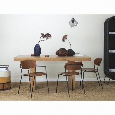 Стул с подлокотниками torfrid, орех