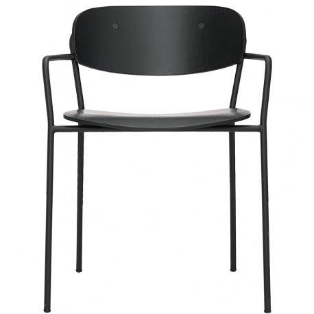 Стул с подлокотниками torfrid, черный