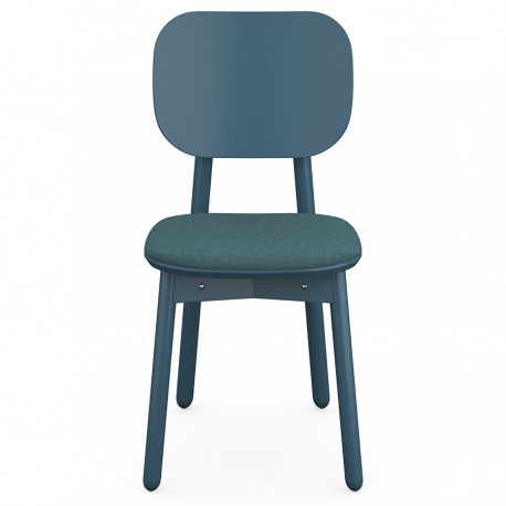 Стул saga, рогожка, сине-зеленый