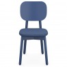 Стул saga, рогожка, синий