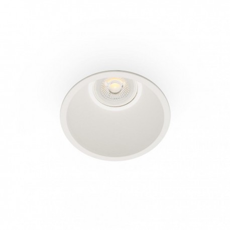 Встраиваемый круглый светильник Fresh белый IP44