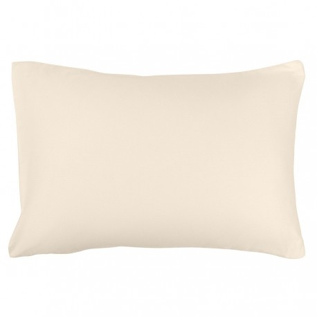 Набор из двух наволочек из сатина кремового цвета из коллекции essential, 50х70 см
