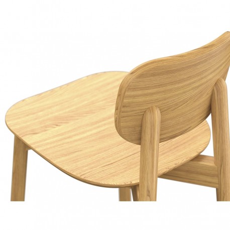 Стул барный saga, ясень