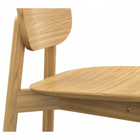 Стул барный saga, ясень