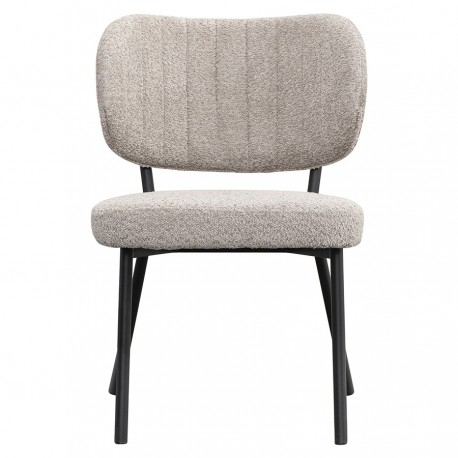 Стул robbi, букле, серо-бежевый