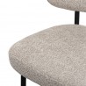 Стул robbi, букле, серо-бежевый