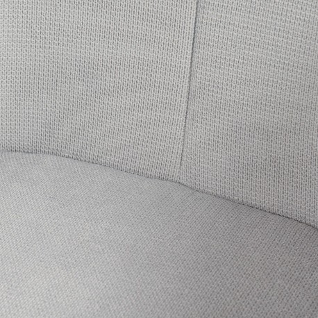 Лаунж-кресло aline, шенилл, светло-серое