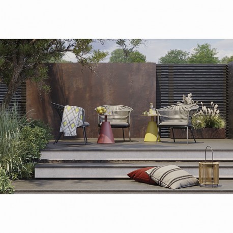 Лаунж-кресло haugen, темно-серое/светло-серое