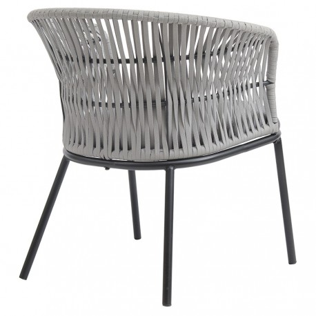 Лаунж-кресло haugen, темно-серое/светло-серое