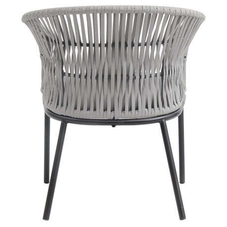 Лаунж-кресло haugen, темно-серое/светло-серое