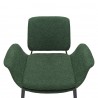 Лаунж-кресло hilde, букле, темно-зеленое