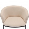 Лаунж-кресло paal, букле, бежевое