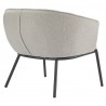Лаунж-кресло paal, букле, серое