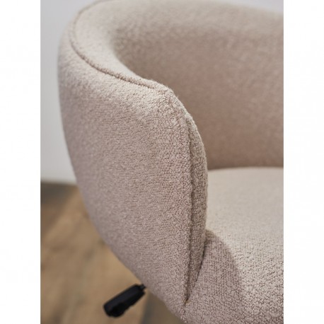 Кресло paal, букле, бежевое