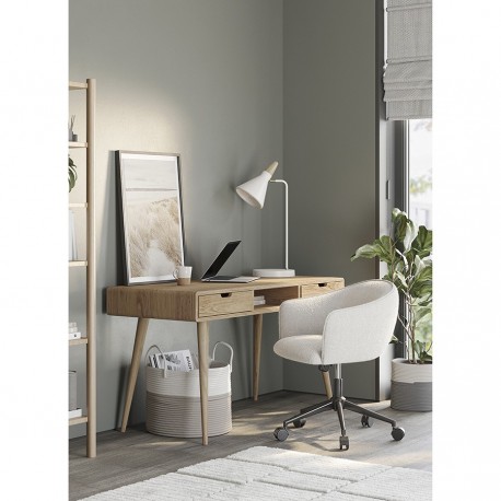 Кресло paal, букле, серое