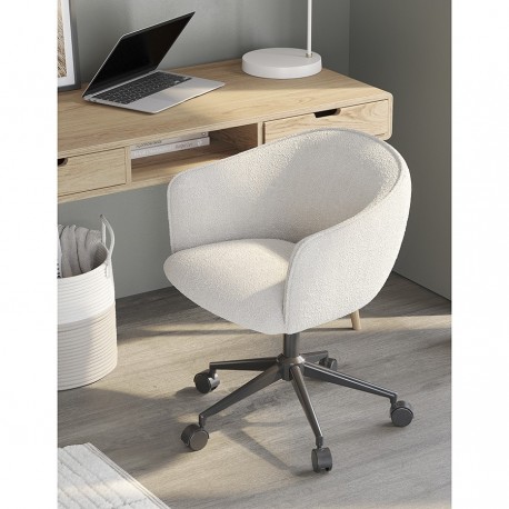 Кресло paal, букле, серое