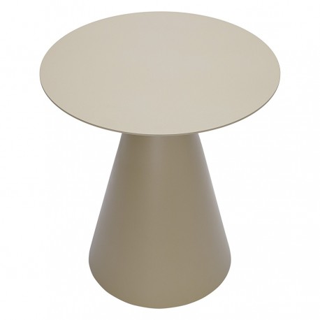 Столик кофейный marius, D50 см, бежевый