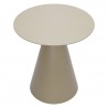 Столик кофейный marius, D50 см, бежевый