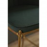 Стул полубарный coral, велюр, темно-зеленый