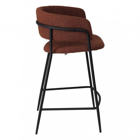 Стул полубарный helning, букле, терракота