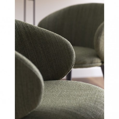 Стул comfy, рогожка, шпинат