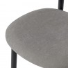 Стул round, рогожка, дымчато-серый