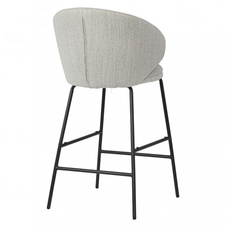 Стул полубарный comfy, рогожка, топленое молоко