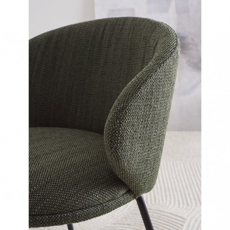 Стул полубарный comfy, рогожка, шпинат