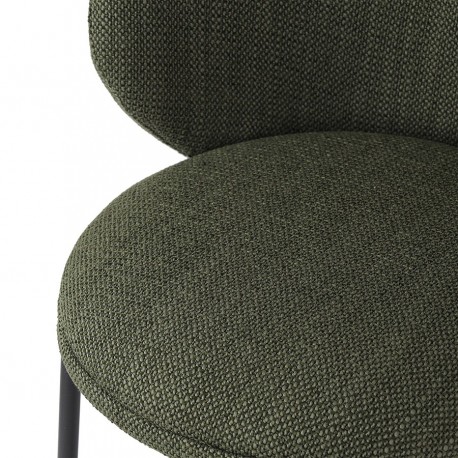 Стул полубарный comfy, рогожка, шпинат