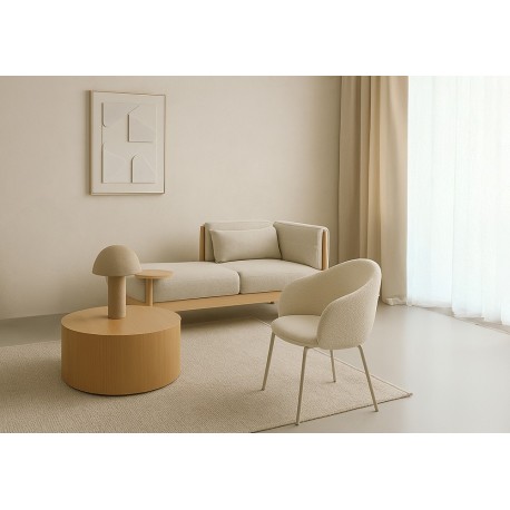 Стул coastal, букле, крем-брюле