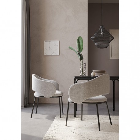 Стул coastal, букле, дымчато-серый