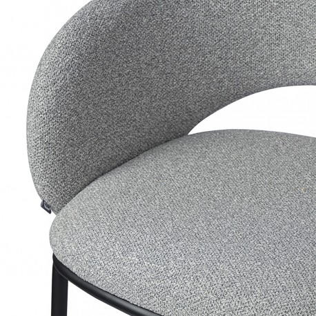 Стул coastal, букле, дымчато-серый