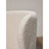 Стул foggy, букле, молочный