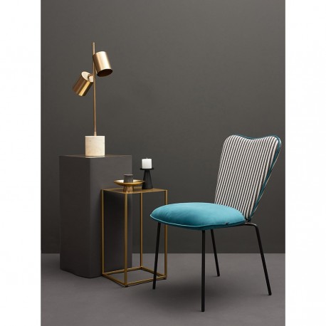 Стул pompadour, велюр, изумрудный