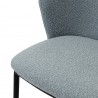 Стул барный foggy, букле, голубая пудра
