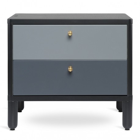 Тумба прикроватная saga, hordur, 55х40х50 см, черная