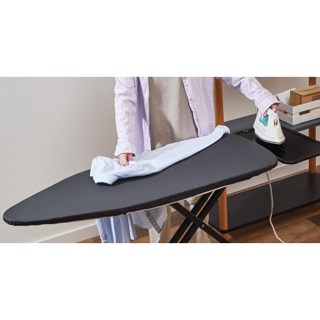 Доска гладильная напольная smart iron, 123х44 см, графит