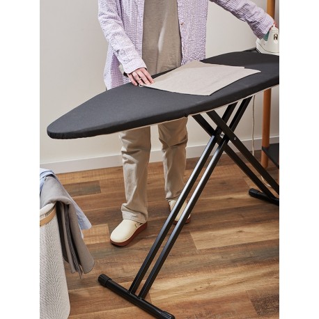 Доска гладильная напольная smart iron, 123х44 см, графит